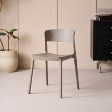Set de 2 Sillas Mónaco, Color Taupe, con Espaldar y Diseño Moderno