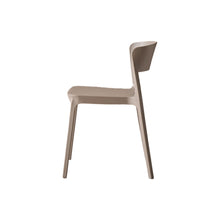 Set de 2 Sillas Mónaco, Color Taupe, con Espaldar y Diseño Moderno