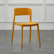 Set de 4 Sillas Mónaco, Color Naranja, Diseño Moderno