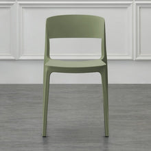 Set de 4 Sillas Mónaco, Color Verde, con Espaldar y Diseño Moderno