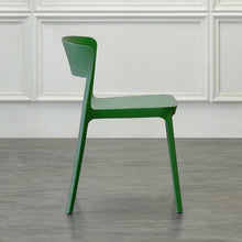 Set de 4 Sillas Mónaco, Color Verde Olivo, con Espaldar y Diseño Moderno