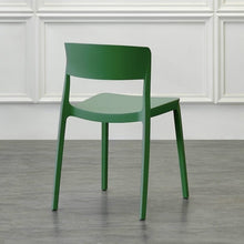 Set de 2 Sillas Mónaco, Color Verde Olivo, con Espaldar y Diseño Moderno