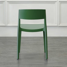 Set de 2 Sillas Mónaco, Color Verde Olivo, con Espaldar y Diseño Moderno