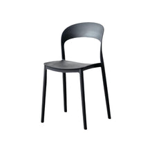 Silla Patrick, Color Negro, con Espaldar y Diseño Moderno