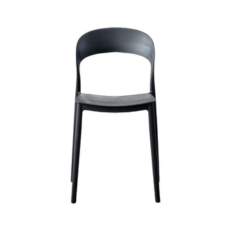 Silla Patrick, Color Negro, Con espaldar y diseño Moderno