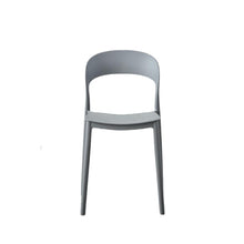 Silla Patrick, Color Gris Oscuro, Con espaldar y diseño Moderno X4