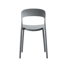 Silla Patrick, Color Gris Oscuro, Con espaldar y diseño Moderno X4
