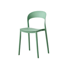Silla Patrick, Color Verde Oliva, Con espaldar y diseño Moderno X2