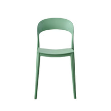 Silla Patrick, Color Verde Oliva, Con espaldar y diseño Moderno X4