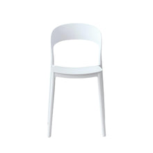 Silla Patrick, Color Blanco, Con espaldar y diseño Moderno