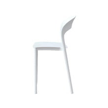 Silla Patrick, Color Blanco, Con espaldar y diseño Moderno X4