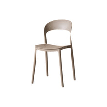 Set de 4 Sillas Patrick, Color Taupe, con Espaldar y Diseño Moderno