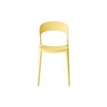 Set de 4 Sillas Patrick, Color Amarillo, con Espaldar y Diseño Moderno