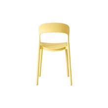 Set de 2 Sillas Patrick, Color Amarillo, con Espaldar y Diseño Moderno