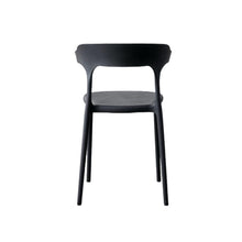 Silla Elena, Color Negro, Con espaldar y diseño Moderno