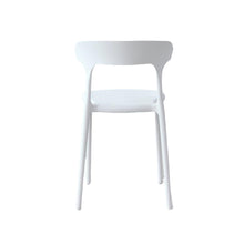 Set de 2 Sillas Elena, Color Blanco, con Espaldar y Diseño Moderno