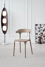Set de 2 Sillas Elena, Color Taupe, Diseño Moderno