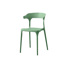 Set de 4 Sillas Elena, Color Verde, Diseño Moderno