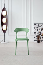 Set de 2 Sillas Elena, Color Verde, Diseño Moderno