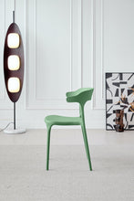 Set de 2 Sillas Elena, Color Verde, Diseño Moderno