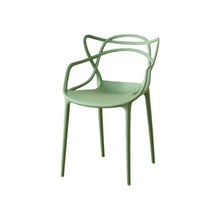 Silla Palermo, Color Verde, Con espaldar y diseño Moderno X2