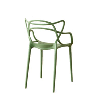 Set de 2 Sillas Palermo, Color Verde, con Espaldar y Diseño Moderno