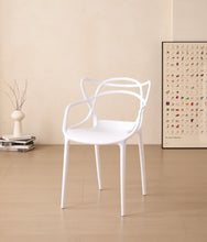Silla Palermo, Color Blanco, Con espaldar y diseño Moderno