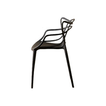 Silla Palermo, Color Negro, Con espaldar y diseño Moderno