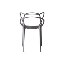 Set de 2 Sillas Palermo, Color Gris, con Espaldar y Diseño Moderno
