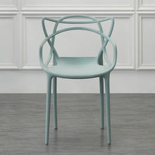 Set de 2 Sillas Palermo, Color Azul Claro, con Espaldar y Diseño Moderno