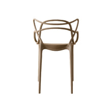 Set de 4 Sillas Palermo, Color Taupe, con Espaldar y Diseño Moderno