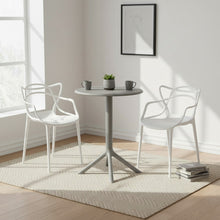 Silla Palermo, Color Blanco, Con espaldar y diseño Moderno X2
