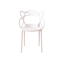 Silla Palermo, Color Blanco, Con espaldar y diseño Moderno X2