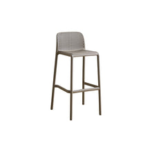Silla para Bar Túnez, Color Taupe, con Espaldar Redondeado y Transpirable