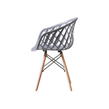 Silla Oasis con Brazos, Color Gris, Con espaldar