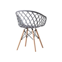 Set de 2 Sillas Oasis con Brazos, Color Gris, con Espaldar