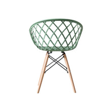 Set de 2 Sillas Oasis con Brazos, Color Verde Olivo, con Espaldar