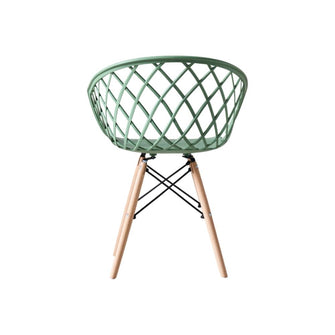 Silla Oasis con Brazos, Color Verde Olivo, Con espaldar X4