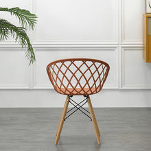 Silla Oasis con Brazos, Color Terracota, con Espaldar