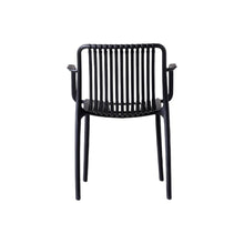 Silla Terra con Brazos, Color Negro, Con espaldar