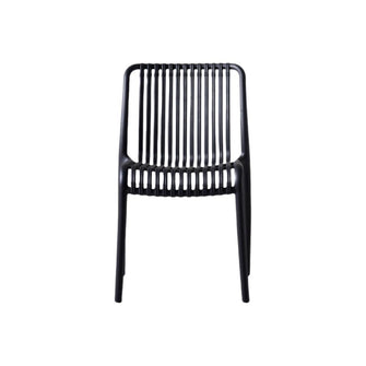Silla Terra, Color Negro, Con espaldar X4