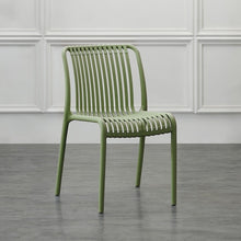 Set de 2 Sillas Terra, Color Verde, con Espaldar