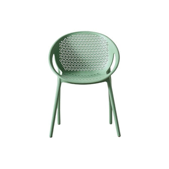 Silla Selva Con Brazos, Color Verde Olivo, Con espaldar
