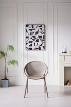 Silla Selva Con Brazos, Color Taupe, Con espaldar