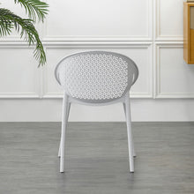 Silla Selva con Brazos, Color Blanco, con Espaldar