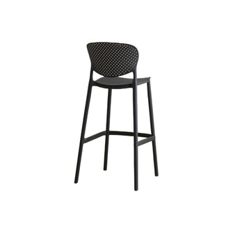 Butaco para Barra Rio, Color Negro, Diseño Moderno