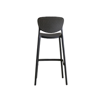Butaco para Barra Rio, Color Negro, Diseño Moderno