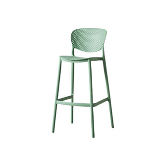 Butaco para Barra Rio, Color Verde Olivo, Diseño Moderno X2