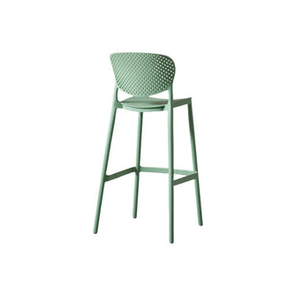 Butaco para Barra Rio, Color Verde Olivo, Diseño Moderno
