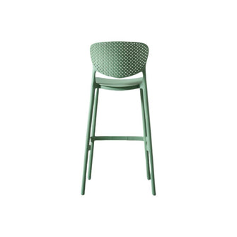 Butaco para Barra Rio, Color Verde Olivo, Diseño Moderno
